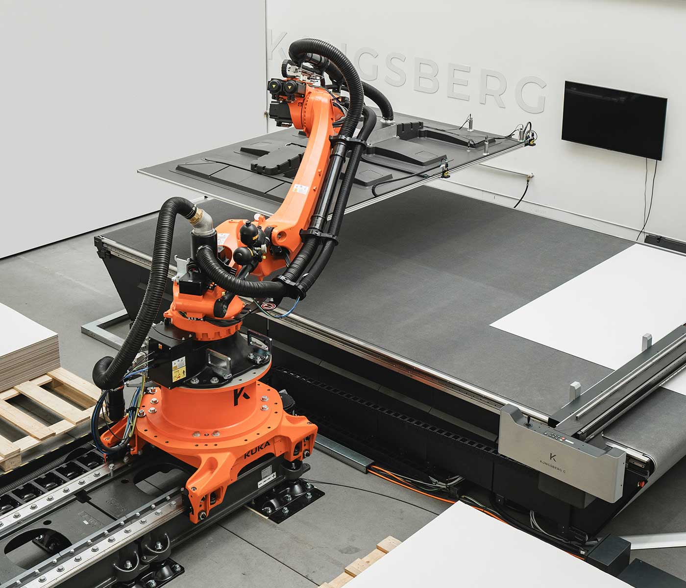 7-axis rail-mounted solution