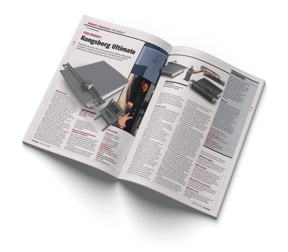 The award-winning new Kongsberg Ultimate – as seen in Printweek